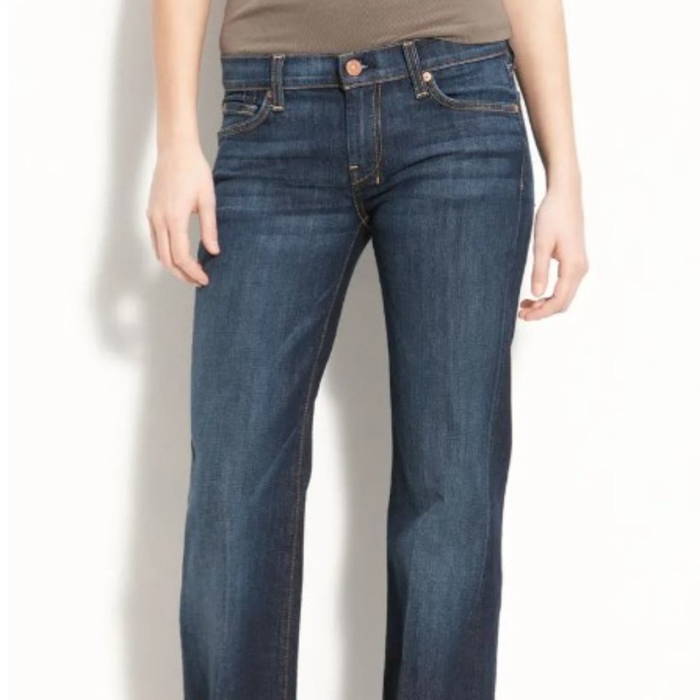 7 for All Mankind Dojo Wide Leg Stretch Denim 32